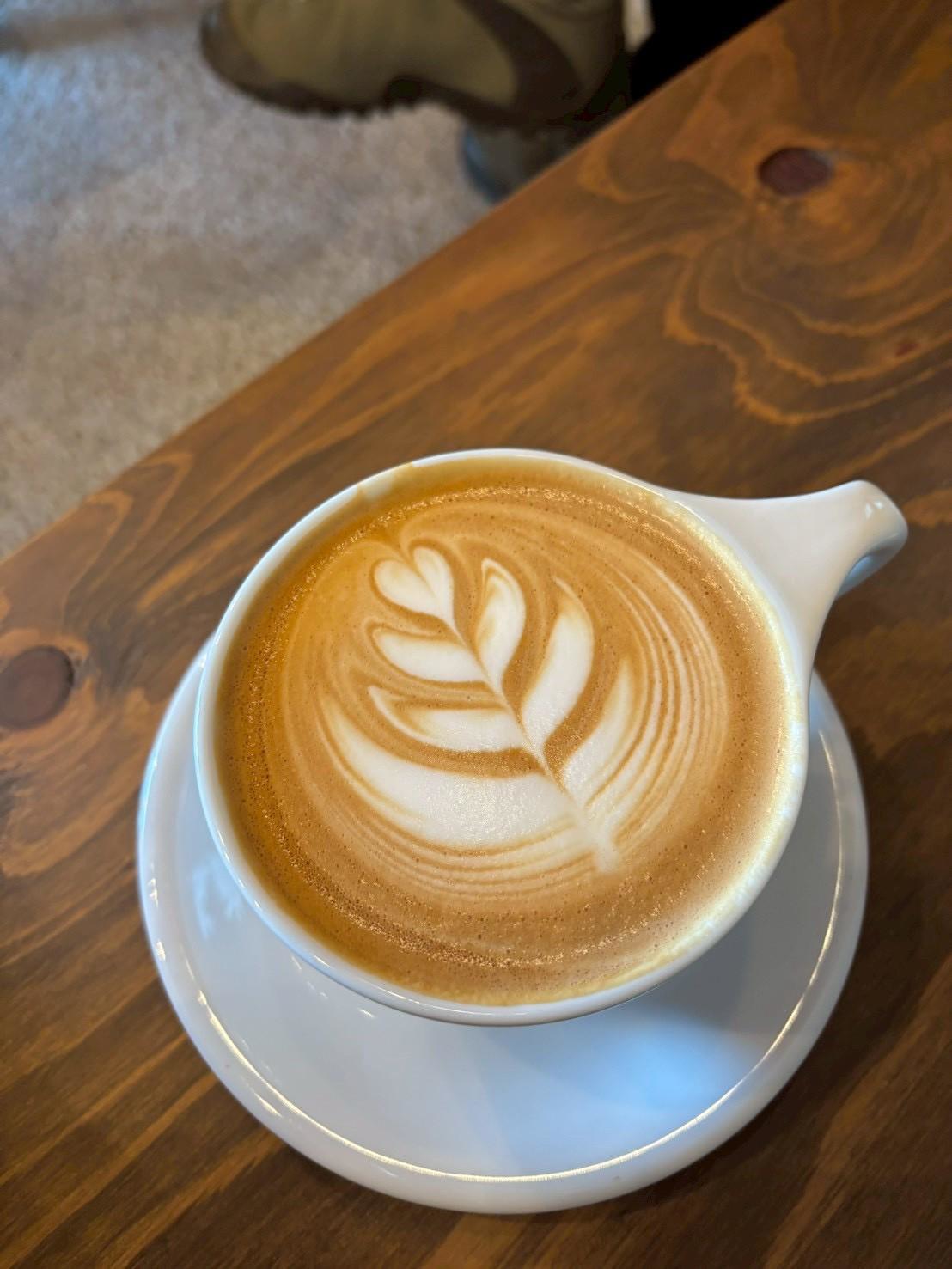 美味しいコーヒーとケーキ